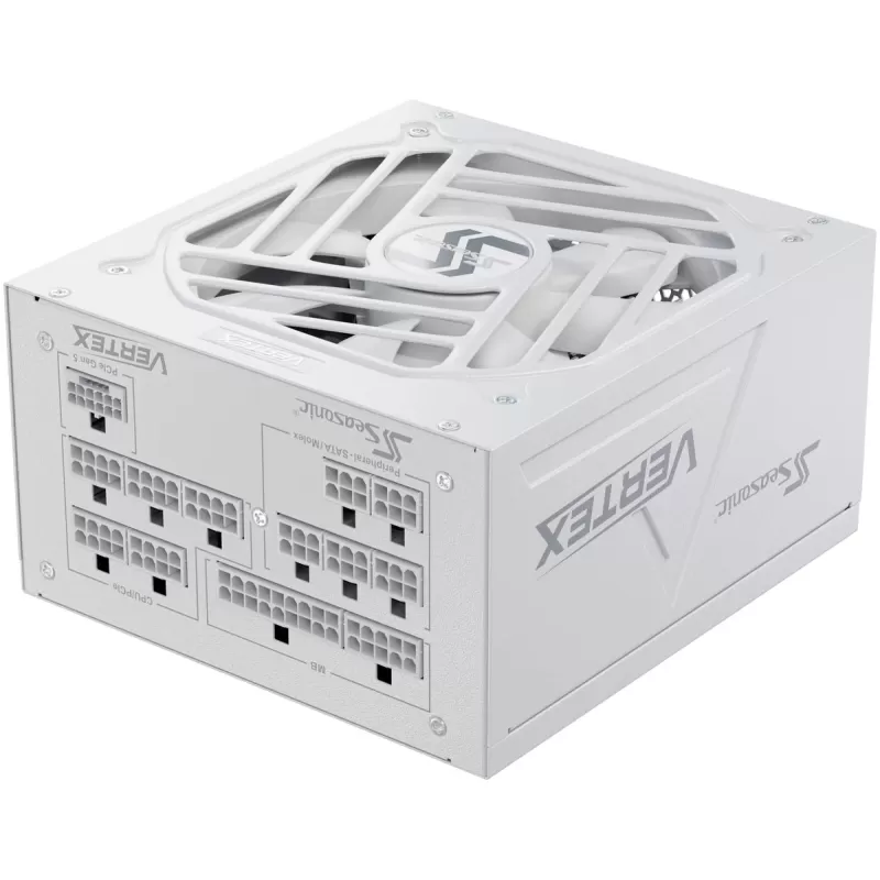 ספק כוח Seasonic Vertex GX-1200 1200W ATX 3.1 80+ Gold לבן 12122GXAFS-W 80 Plus Gold