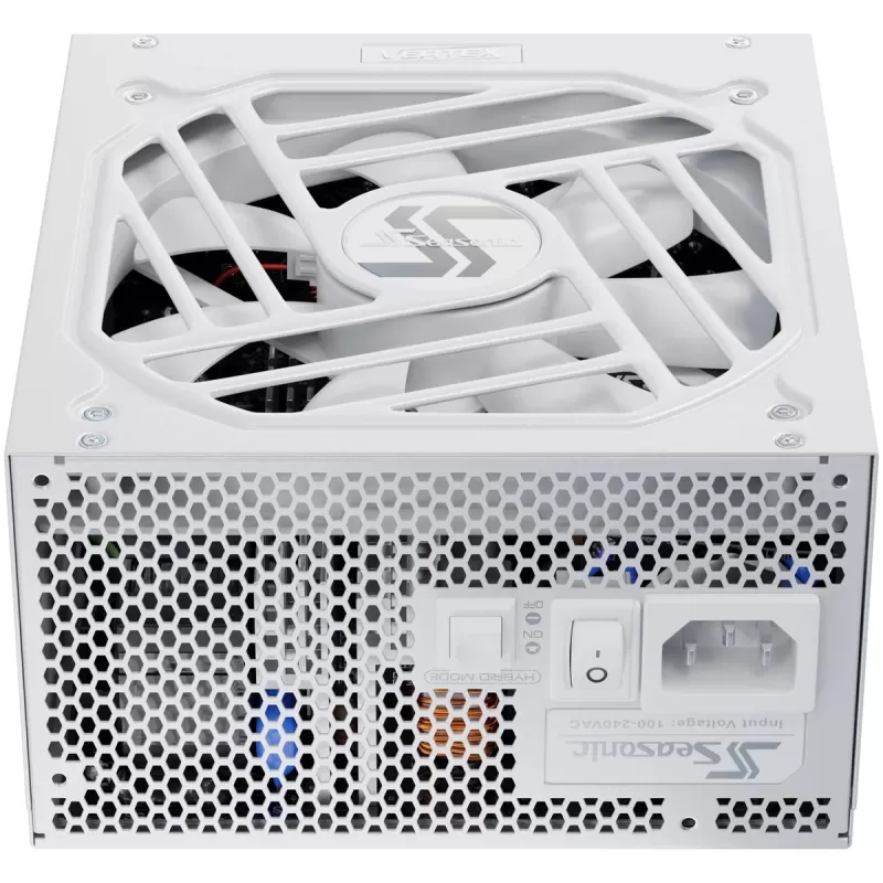 ספק כוח Seasonic Vertex GX-1200 1200W ATX 3.1 80+ Gold לבן 12122GXAFS-W 80 Plus Gold
