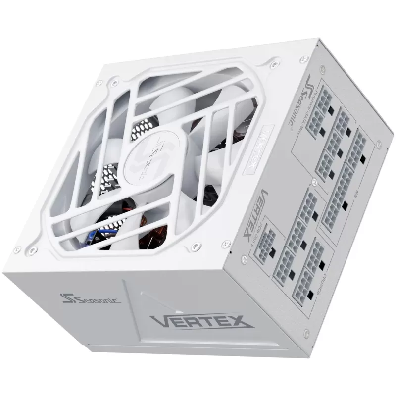 ספק כוח Seasonic Vertex GX-1200 1200W ATX 3.1 80+ Gold לבן 12122GXAFS-W 80 Plus Gold