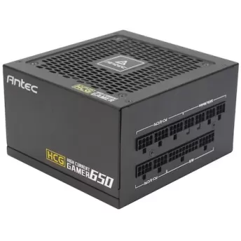 Power Supply Antec High Current Gamer HCG650 0-761345-11633-6 Modular 80 Plus Gold 650W Power Supply Antec High Current Gamer HCG650 0-761345-11633-6 Modular 80 Plus Gold 650W