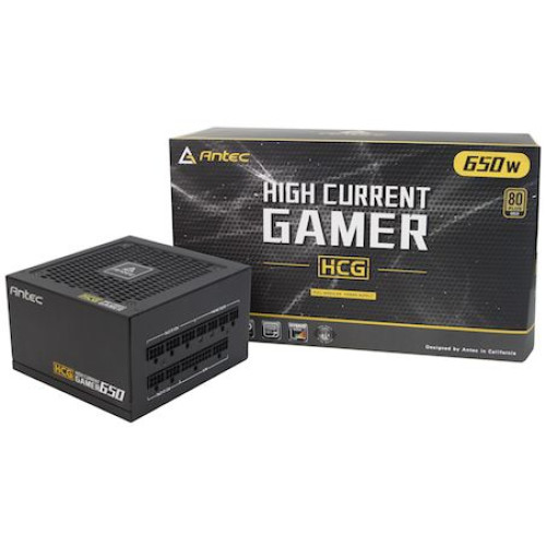 Power Supply Antec High Current Gamer HCG650 0-761345-11633-6 מודולרי 80 Plus Power Supply Antec High Current Gamer HCG650 0-761345-11633-6 מודולרי 80 Plus
