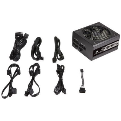 Power Supply Corsair RMx Series RM550x CP-9020177-EU מודולרי 80 Plus Gold 550W Power Supply Corsair RMx Series RM550x CP-9020177-EU מודולרי 80 Plus Gold 550W