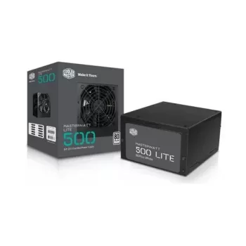 ספק כוח Cooler Master MASTERWATT LITE 230V MPE-5001-ACABW-EU 80 Plus 500W