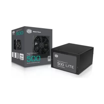 Блок Питания Cooler Master MASTERWATT LITE 230V MPE-5001-ACABW-EU 80 Plus 500W