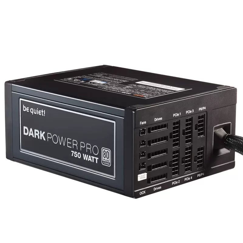 ספק כוח be quiet! DARK POWER PRO 11 BN252 מודולרי 80 Plus Platinum 750W