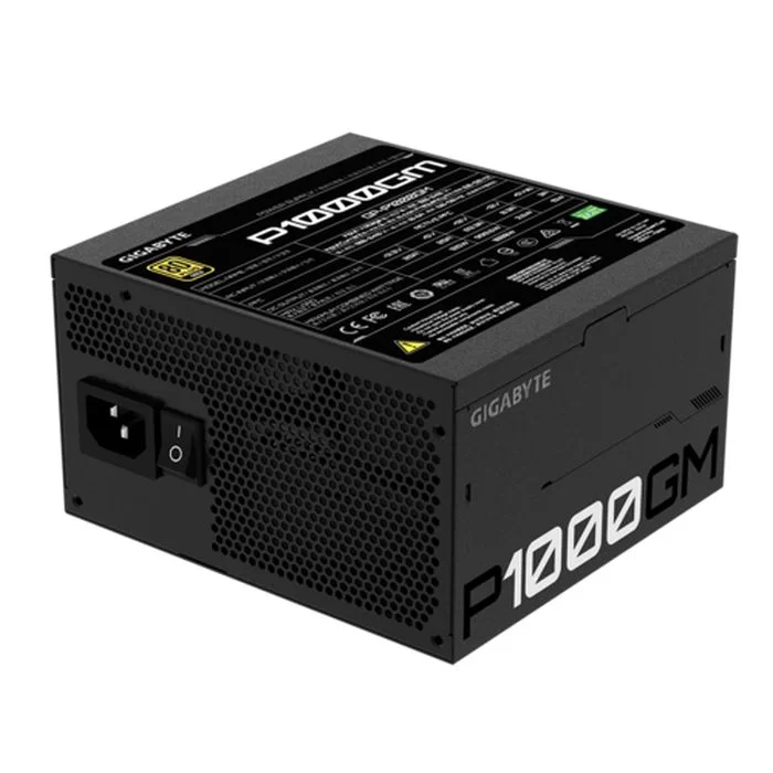 Блок Питания Gigabyte P1000GM Полностью Модулярный 80 Plus Gold 1000W 12V:999.6W Блок Питания Gigabyte P1000GM Полностью Модулярный 80 Plus Gold 1000W 12V:999.6W