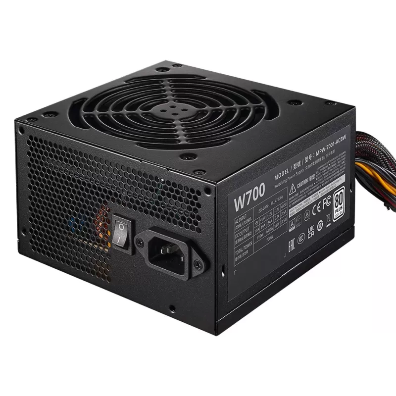 ספק כוח Cooler Master ELITE NEX WHITE 700 230V MPW-7001-ACBW-BWO לא מודולרי 80 Plus 700W 12V:648W ספק כוח Cooler Master ELITE NEX WHITE 700 230V MPW-7001-ACBW-BWO לא מודולרי 80 Plus 700W 12V:648W