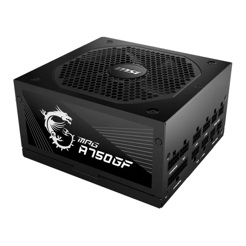 Power Supply MSI MPG A750GF Full Modular 80 Plus Gold 12V:750W