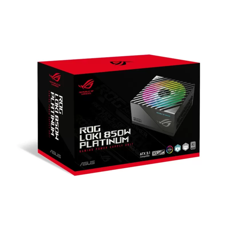 Power Supply Asus ROG LOKI SFX-L 850W Platinum 90YE00N3-B0WA00 Full Modular 80 Plus Platinum SFX-L