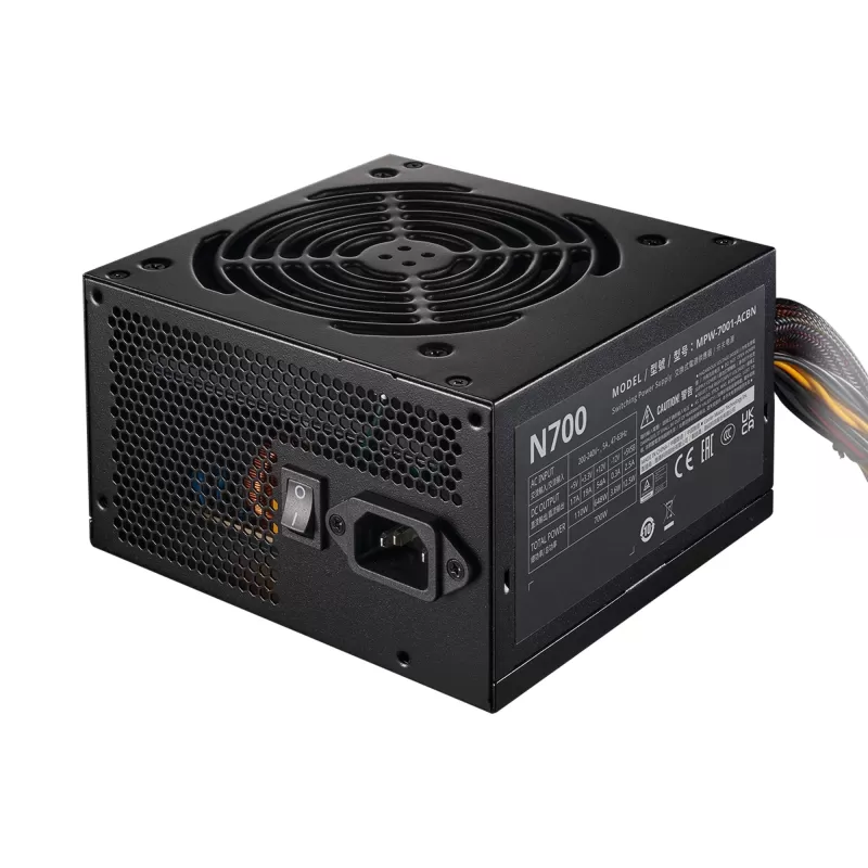 Power Supply Cooler Master ELITE NEX N700 230V MPW-7001-ACBN-BWO Modular without 700W 12V:648W ATX