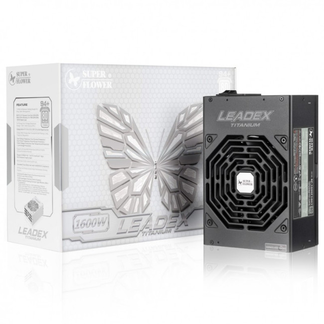 Блок Питания Super Flower Leadex 1600W Titanium SF-1600F14HT מודולרי מלא 80