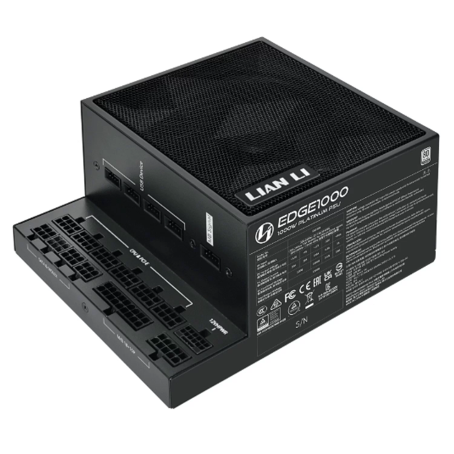 Power Supply LIAN-LI EDGE 1000W Platinum EG1000-B 80 Plus Platinum