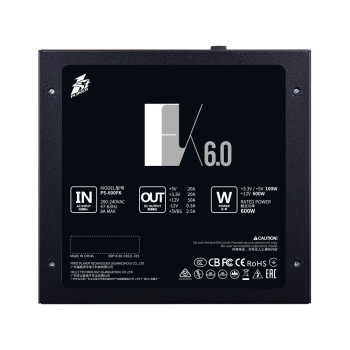 Блок Питания 1St Player FK 600W PS-600FK 80 Plus