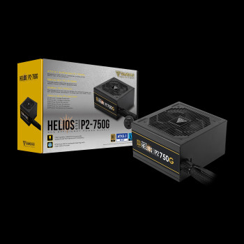 ספק כוח Gamdias HELIOS P2-750G מודולרי מלא 80 Plus Gold 12V:750W ATX12V v3.1..