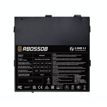 Power Supply LIAN-LI RB RB0550B 80 Plus Bronze 550W