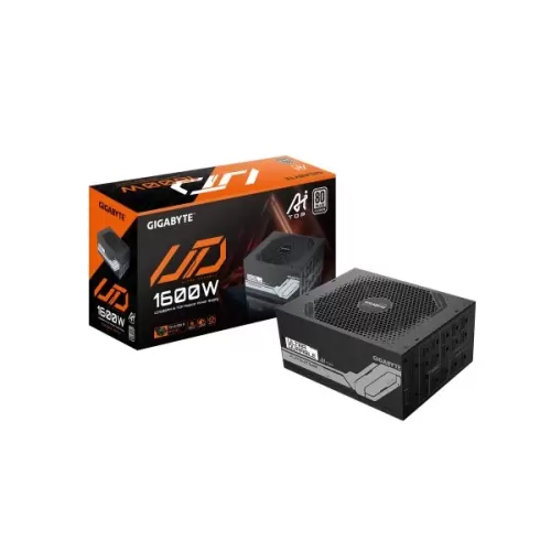 Power Supply Gigabyte UD1600PM PG5 AI TOP 80 Plus Moddular GP-UD1600PM-PG5 80 Plus Platinum 1600W - official importer