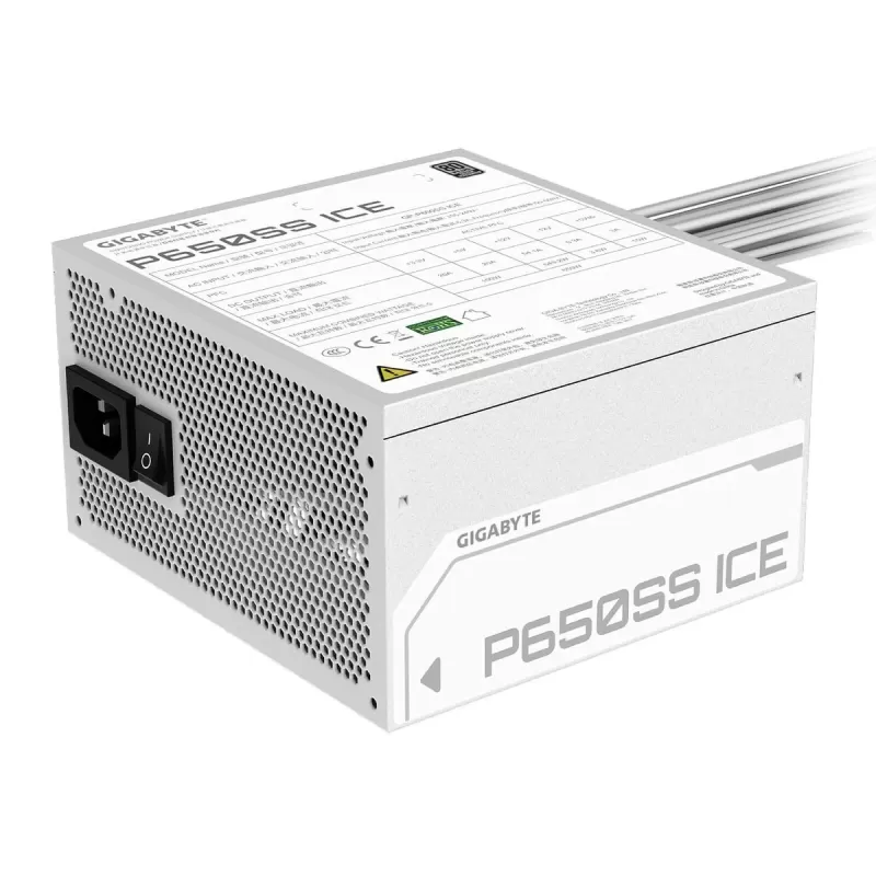 ספק כוח Gigabyte P650SS ICE GP-P650SS ICE 80 Plus Silver 650W