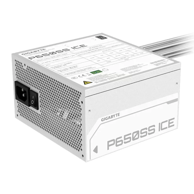 ספק כוח Gigabyte P650SS ICE GP-P650SS ICE 80 Plus Silver 650W