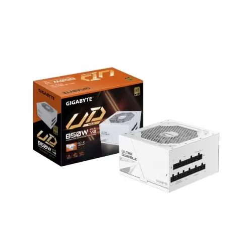 ספק כוח Gigabyte UD850GM PG5 ICE V2 ATX3.1 Modular GP-UD850GM PG5 ICE 80 Plus Gold 850W