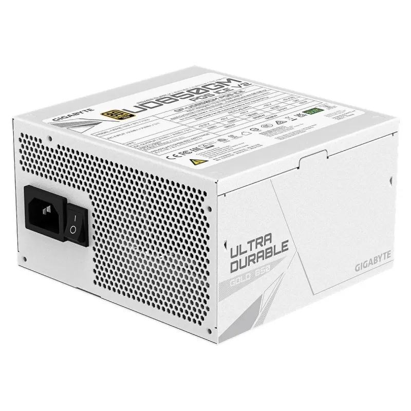 ספק כוח Gigabyte UD850GM PG5 ICE V2 ATX3.1 Modular GP-UD850GM PG5 ICE 80 Plus Gold 850W