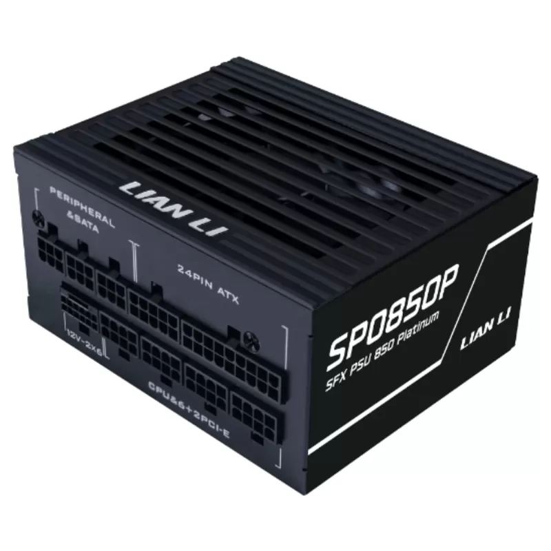 Power Supply LIAN-LI SP850P SFX black SP0850P-B 80 Plus Platinum 850W