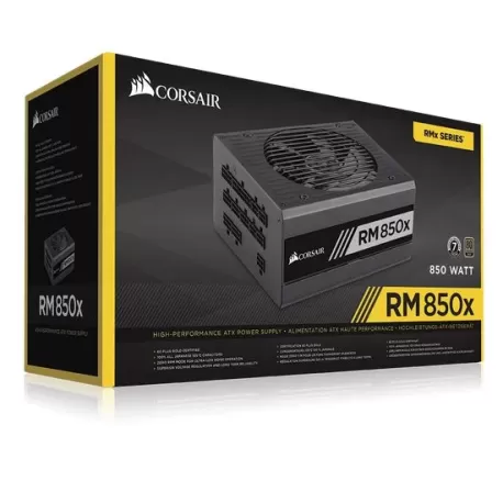 Power Supply Corsair RM850x CP-9020180-EU Modular 80 Plus Gold 850W Power Supply Corsair RM850x CP-9020180-EU Modular 80 Plus Gold 850W