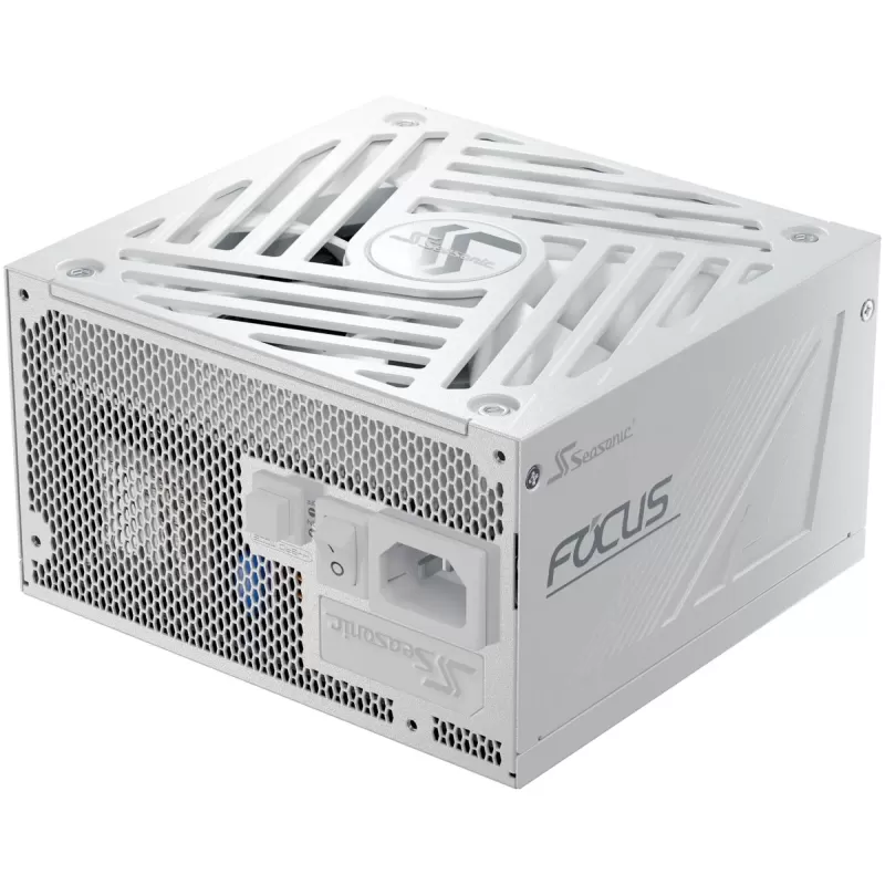 ספק כוח Seasonic Focus GX-1000 ATX 3.1 לבן SRP-FGX102-A5A32SFW 80 Plus Gold 1000W