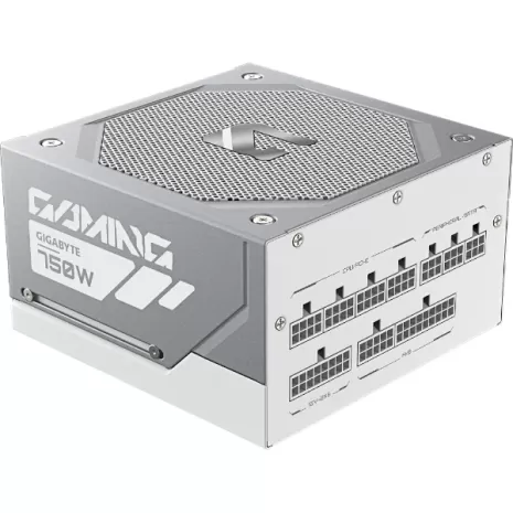 Power Supply Gigabyte PSU GAMING 750GM PG5 ICE ATX3.1 GP-GME750GM PG5 ICE Full Modular 80 Plus Gold 750W - official importer Power Supply Gigabyte PSU GAMING 750GM PG5 ICE ATX3.1 GP-GME750GM PG5 ICE Full Modular 80 Plus Gold 750W - official importer