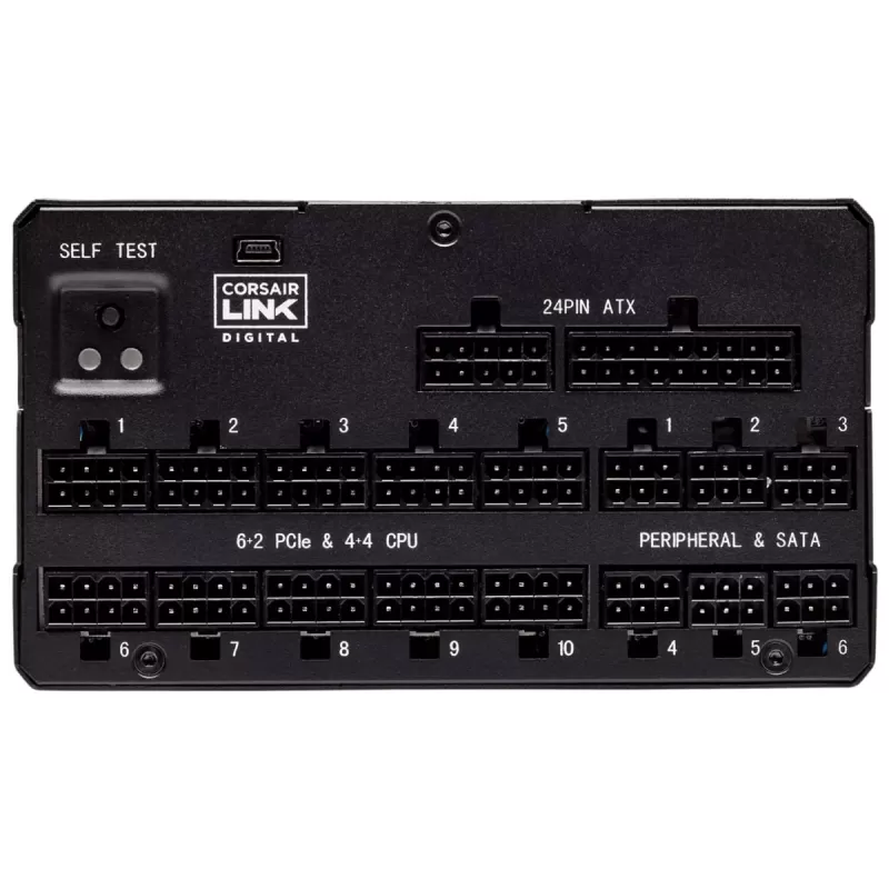 Power Supply Corsair AX1600i CP-9020087-EU Modular 80 Plus Titanium 1600W