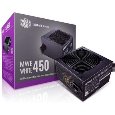 Блок Питания Cooler Master MWE 450 WHITE 230V V2 MPE-4501-ACABW 80 Plus 450W