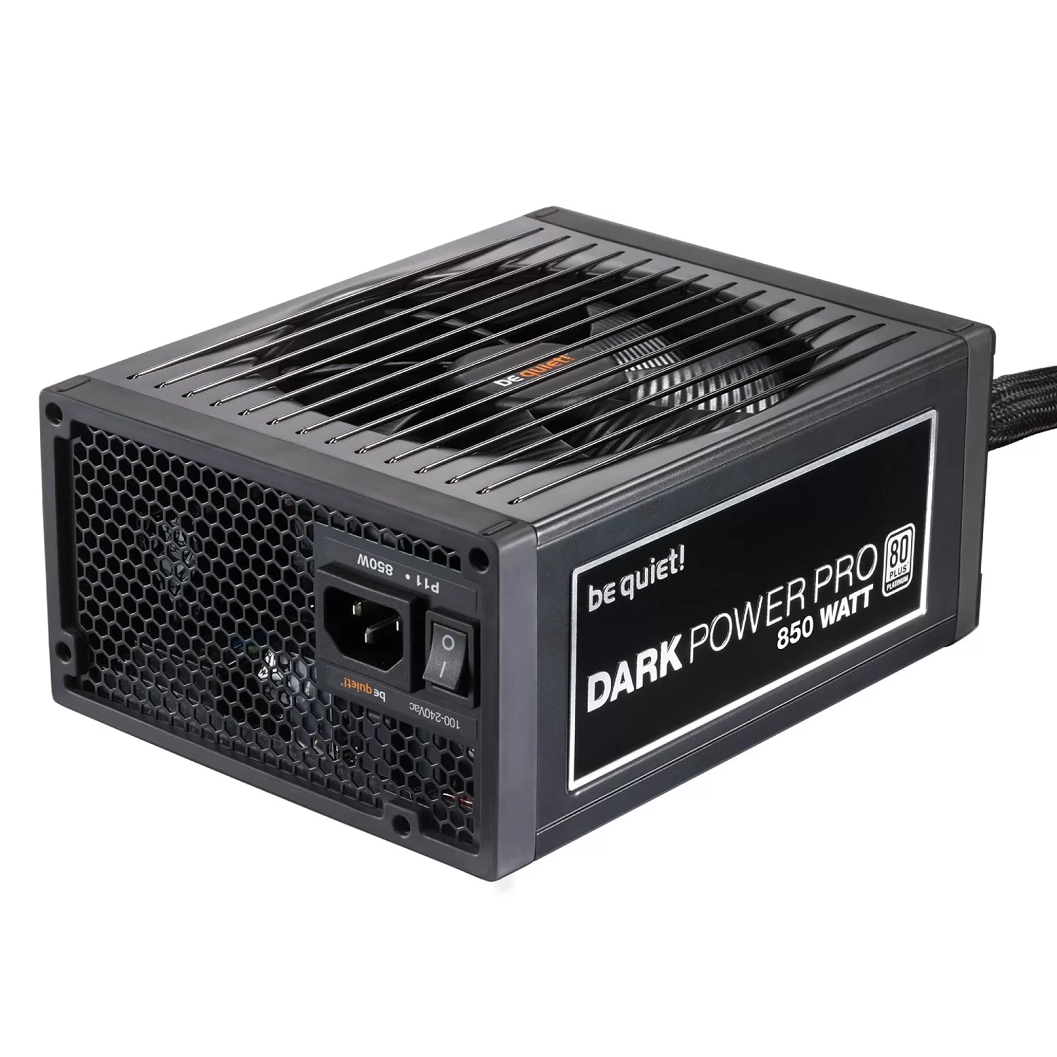 Power Supply be quiet! DARK POWER PRO 11 BN253 Semi-modular 80 Plus Platinum 850W 12V:840W