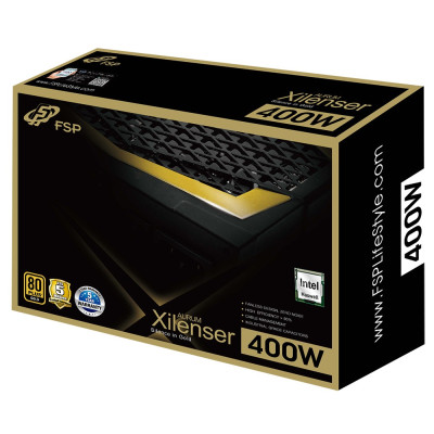 Power Supply FSP AURUM Xilenser M AU-500FL חצי מודולרי 80 Plus Gold 500W Power Supply FSP AURUM Xilenser M AU-500FL חצי מודולרי 80 Plus Gold 500W