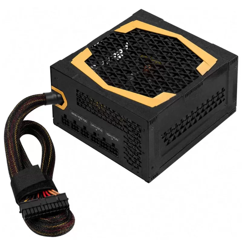 Блок Питания FSP AURUM Xilenser M AU-500FL Полумодульный 80 Plus Gold 500W 12V:492W