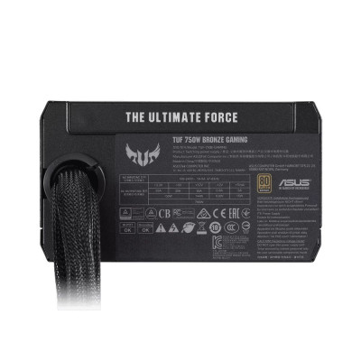 ספק כוח Asus ASUS TUF TUF-GAMING-750B לא מודולרי 80 PLUS Bronze 750W ספק כוח Asus ASUS TUF TUF-GAMING-750B לא מודולרי 80 PLUS Bronze 750W