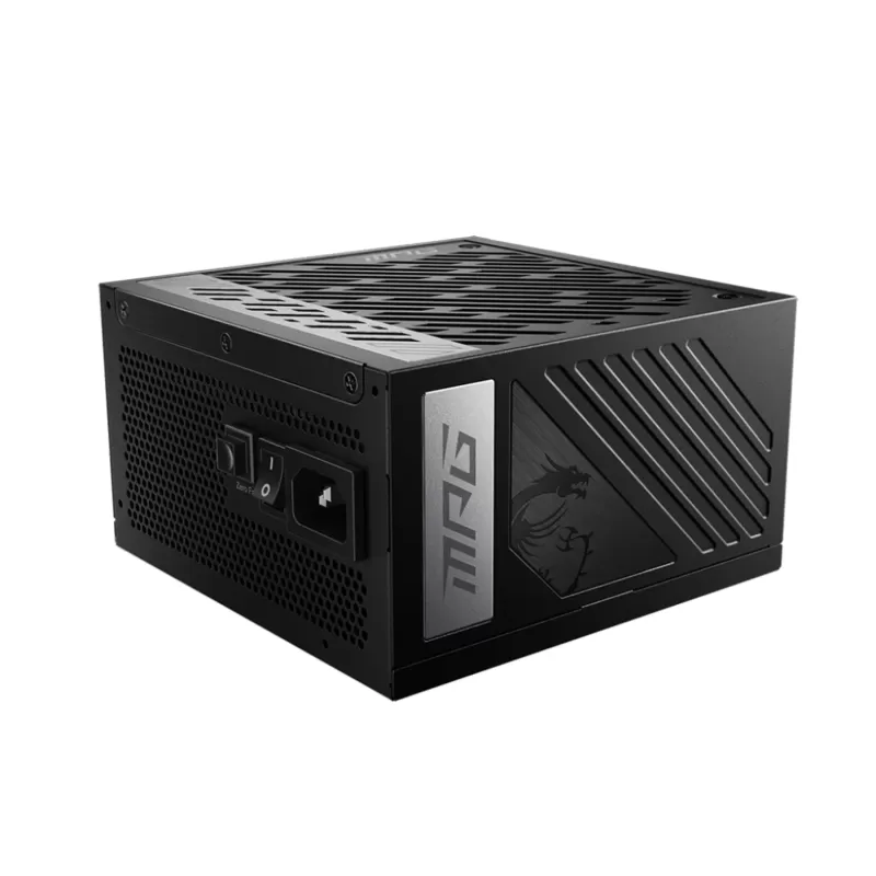 Power Supply MSI MPG A850G PCIE5 Full Modular 80 Plus Gold 12V:850W Power Supply MSI MPG A850G PCIE5 Full Modular 80 Plus Gold 12V:850W
