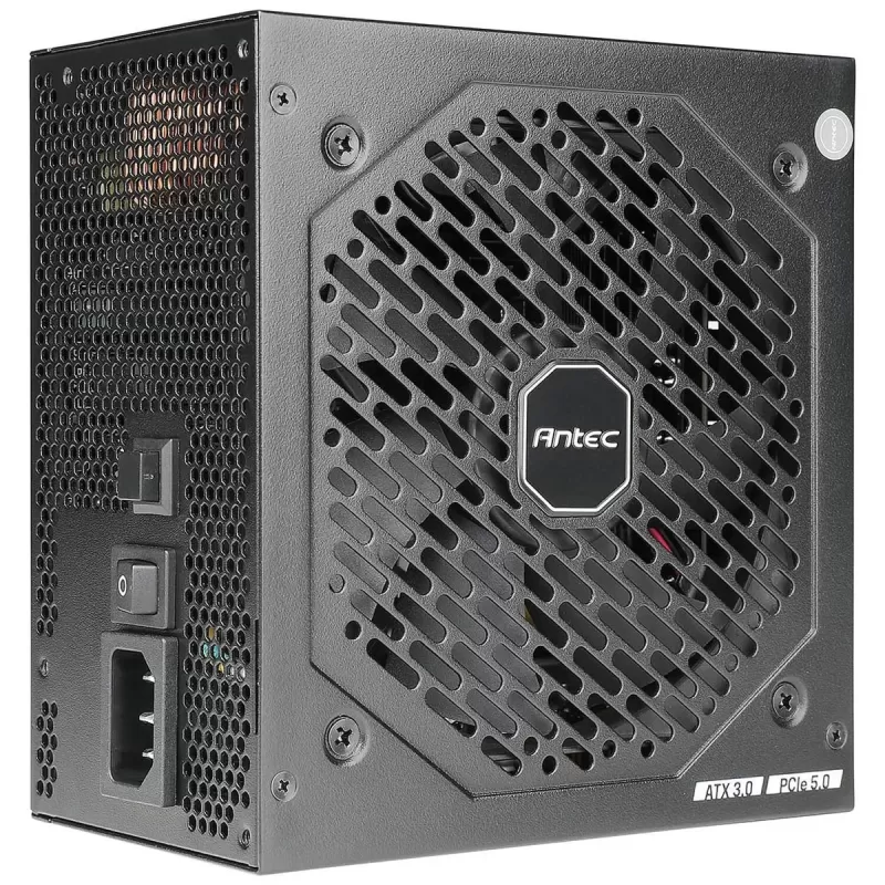 ספק כוח Antec NE850G M ATX 3.0 PCIe 5.0 0-761345-11386-1 מודולרי מלא 80 Plus Gold 850W 12V:849.6W ATX 12V 3.0