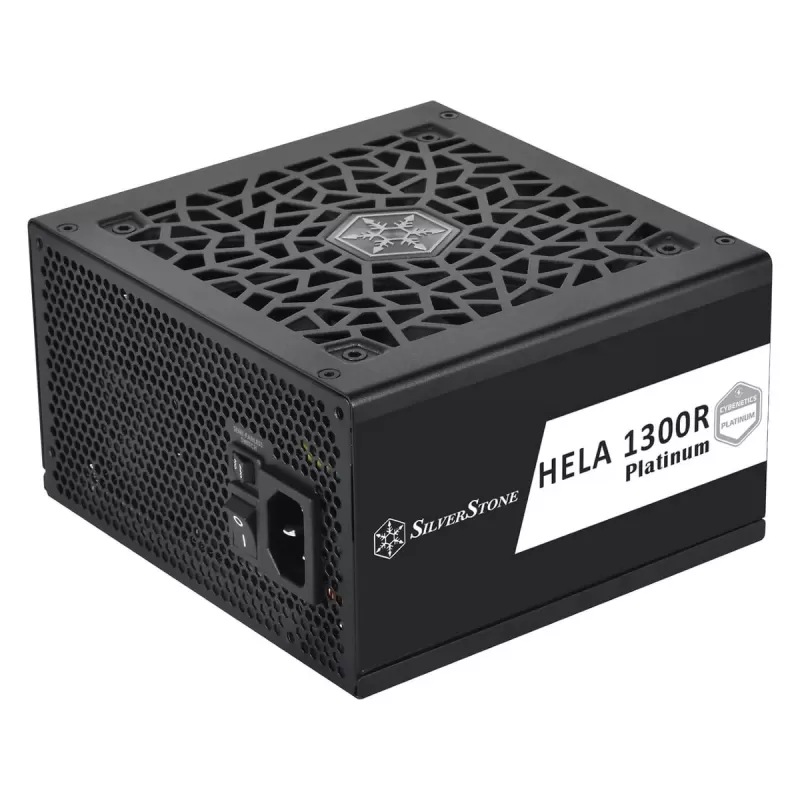 ספק כוח SilverStone HELA 1300R Platinum SST-HA1300R-PM מודולרי מלא Cybenetics Platinum 12V:1300W ATX 12V 3.0