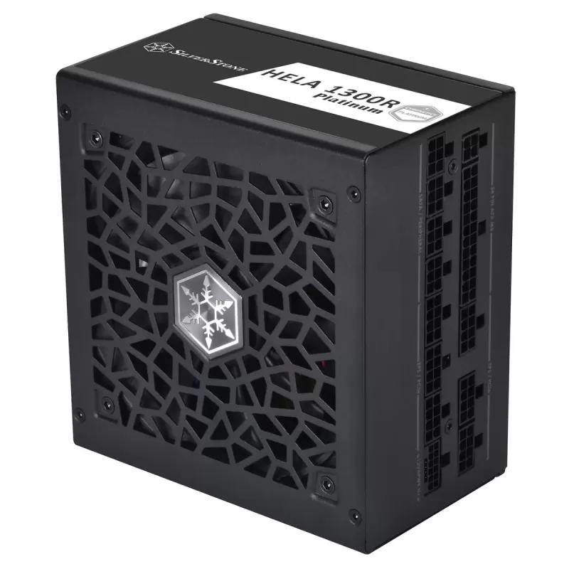 ספק כוח SilverStone HELA 1300R Platinum SST-HA1300R-PM מודולרי מלא Cybenetics Platinum 12V:1300W ATX 12V 3.0