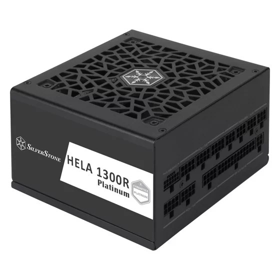 ספק כוח SilverStone HELA 1300R Platinum SST-HA1300R-PM מודולרי מלא Cybenetics Platinum 12V:1300W ATX 12V 3.0