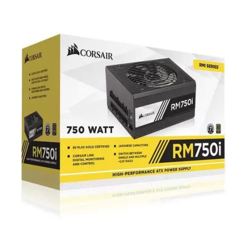 Power Supply Corsair RM750i CP-9020082-EU Modular 80 Plus Gold 750W