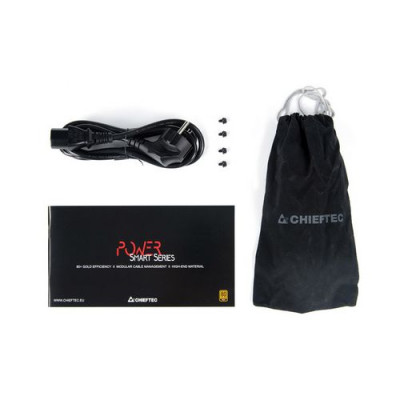 Power Supply Chieftec POWER SMART GPS-1000C מודולרי 80 Plus Gold 1000W Power Supply Chieftec POWER SMART GPS-1000C מודולרי 80 Plus Gold 1000W