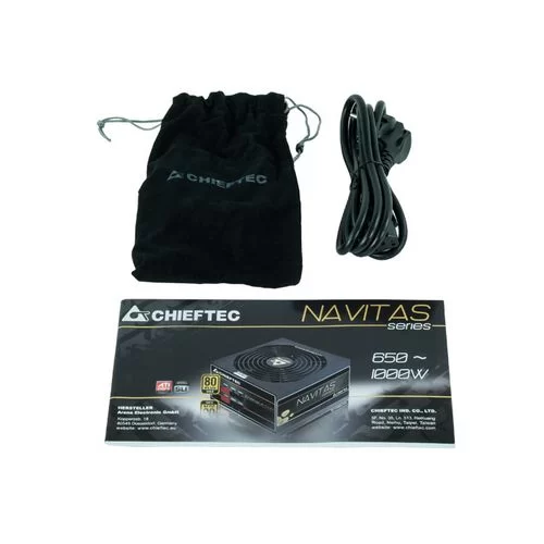 ספק כוח Chieftec NAVITAS GPM-1000C חצי מודולרי 80 Plus Gold 1000W