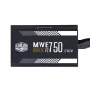 Power Supply Cooler Master MWE 750 V2 230V MPE-7501-ACABW-B Non modular 80 Plus Bronze 750W 12V:744W Power Supply Cooler Master MWE 750 V2 230V MPE-7501-ACABW-B Non modular 80 Plus Bronze 750W 12V:744W