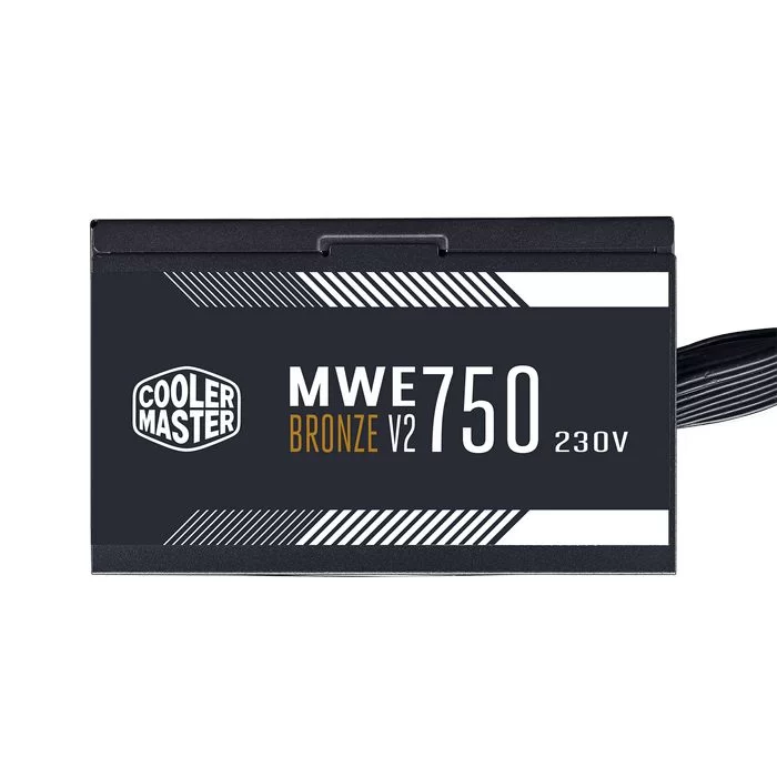 Power Supply Cooler Master MWE 750 V2 230V MPE-7501-ACABW-B Non modular 80 Plus Bronze 750W 12V:744W Power Supply Cooler Master MWE 750 V2 230V MPE-7501-ACABW-B Non modular 80 Plus Bronze 750W 12V:744W
