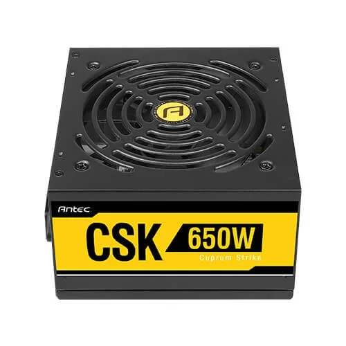 Блок Питания Antec CUPRUM STRIKECSK 650W 0-761345-11745-6 Не модулярный 80 Plus Bronze 12V:600W Блок Питания Antec CUPRUM STRIKECSK 650W 0-761345-11745-6 Не модулярный 80 Plus Bronze 12V:600W