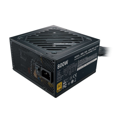 Блок Питания Cooler Master G800 GOLD MPW-8001-ACAAG-EU לא מודולרי 80 Plus Gold Блок Питания Cooler Master G800 GOLD MPW-8001-ACAAG-EU לא מודולרי 80 Plus Gold
