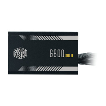 ספק כוח Cooler Master G800 GOLD MPW-8001-ACAAG-EU לא מודולרי 80 Plus Gold ספק כוח Cooler Master G800 GOLD MPW-8001-ACAAG-EU לא מודולרי 80 Plus Gold