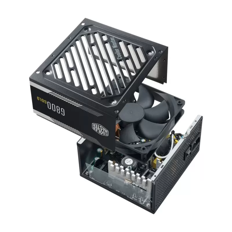 Power Supply Cooler Master G800 GOLD MPW-8001-ACAAG-EU Non modular 80 Plus Gold 12V:800W Power Supply Cooler Master G800 GOLD MPW-8001-ACAAG-EU Non modular 80 Plus Gold 12V:800W