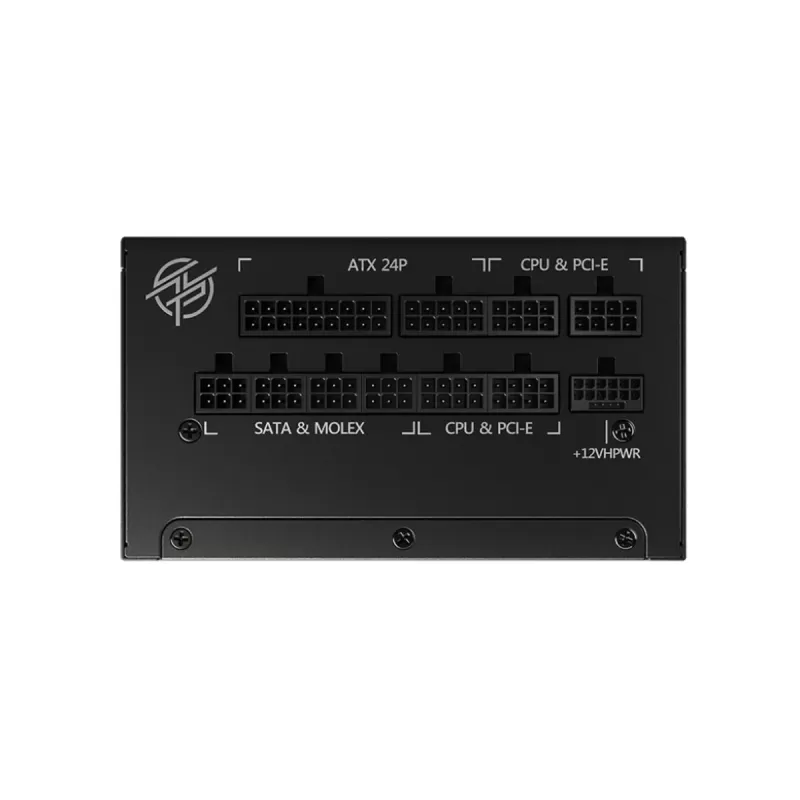 Power Supply MSI MPG A1000G PCIE5 Full Modular 80 Plus Gold 12V:1000W