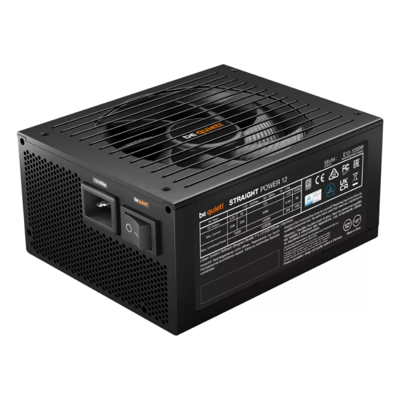 Power Supply be quiet! STRAIGHT POWER 12 1200W BN339 Full Modular 80 Plus Platinum 12V:1200W ATX 12V 3.0